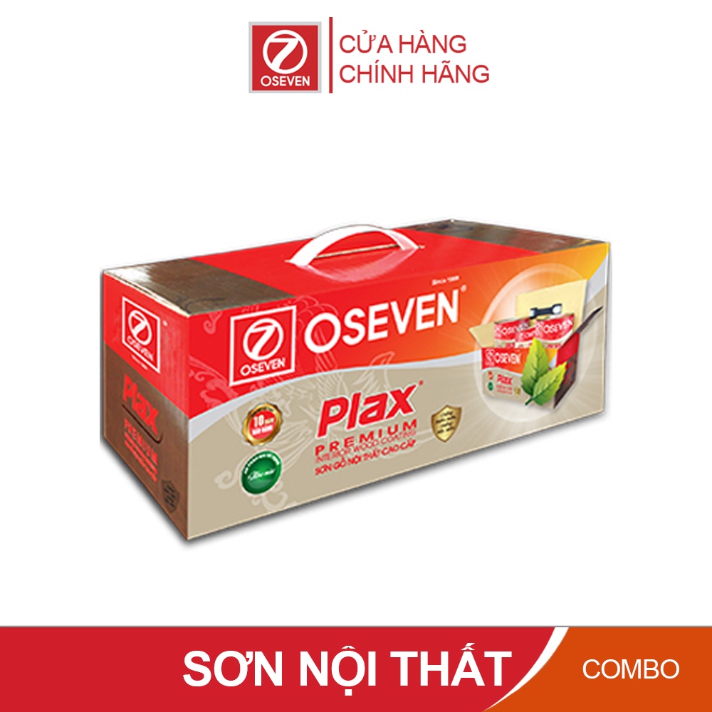 OSEVEN COMBO SƠN GỖ NỘI THẤT - sơn gỗ nội thất cao cấp 2.5kg -