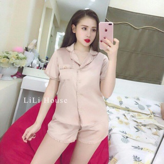 Bộ pizama lụa