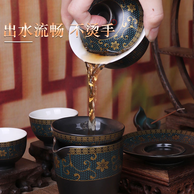 Bộ Dụng Cụ Lọc Trà Bằng Gốm Sứ Cao Cấp Tiện Lợi Dễ Sử Dụng