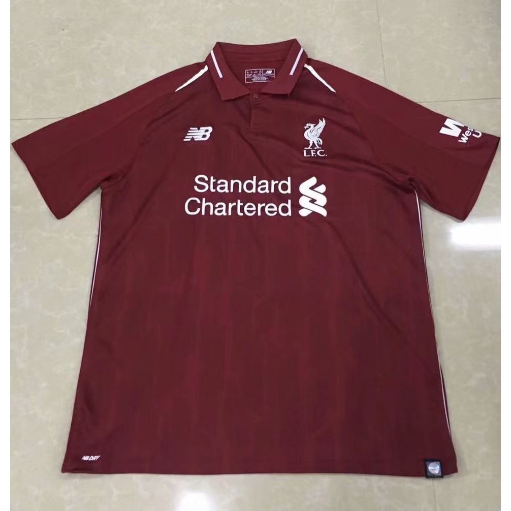 Bộ Quần Áo Bóng Đá Câu Lạc Bộ liverpool Chất Lượng Cao 18/19