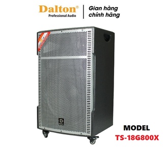 Loa Karaoke Dalton TS-18G800X  công suất 850W, Bass 18 inches, đi kèm 2 micro không dây sóng UHF