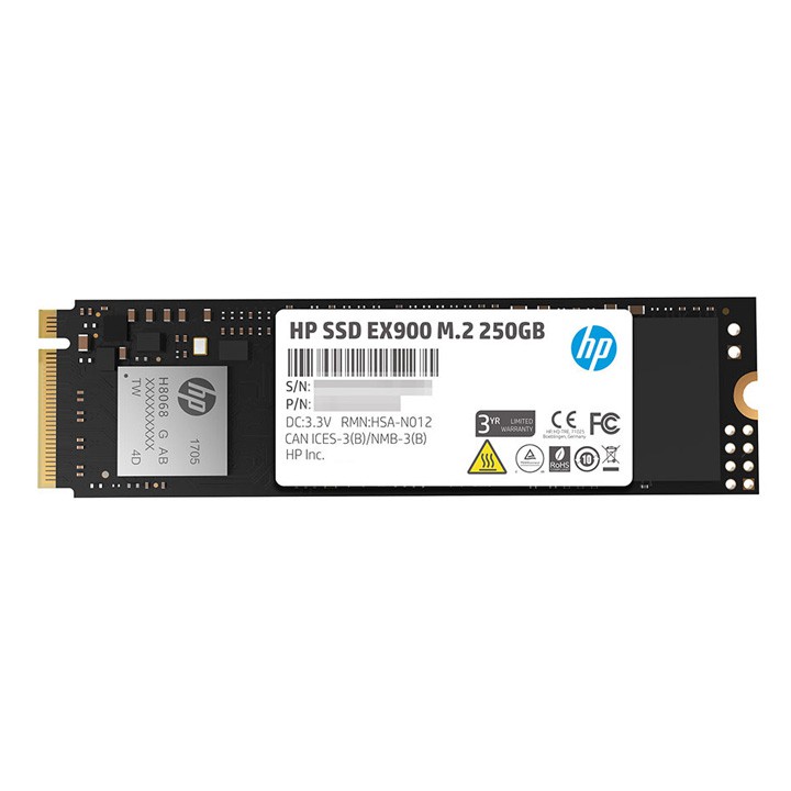 Ổ cứng SSD M.2 PCIe NVMe HP EX900 250GB-bảo hành 3 năm SD29 | BigBuy360 - bigbuy360.vn