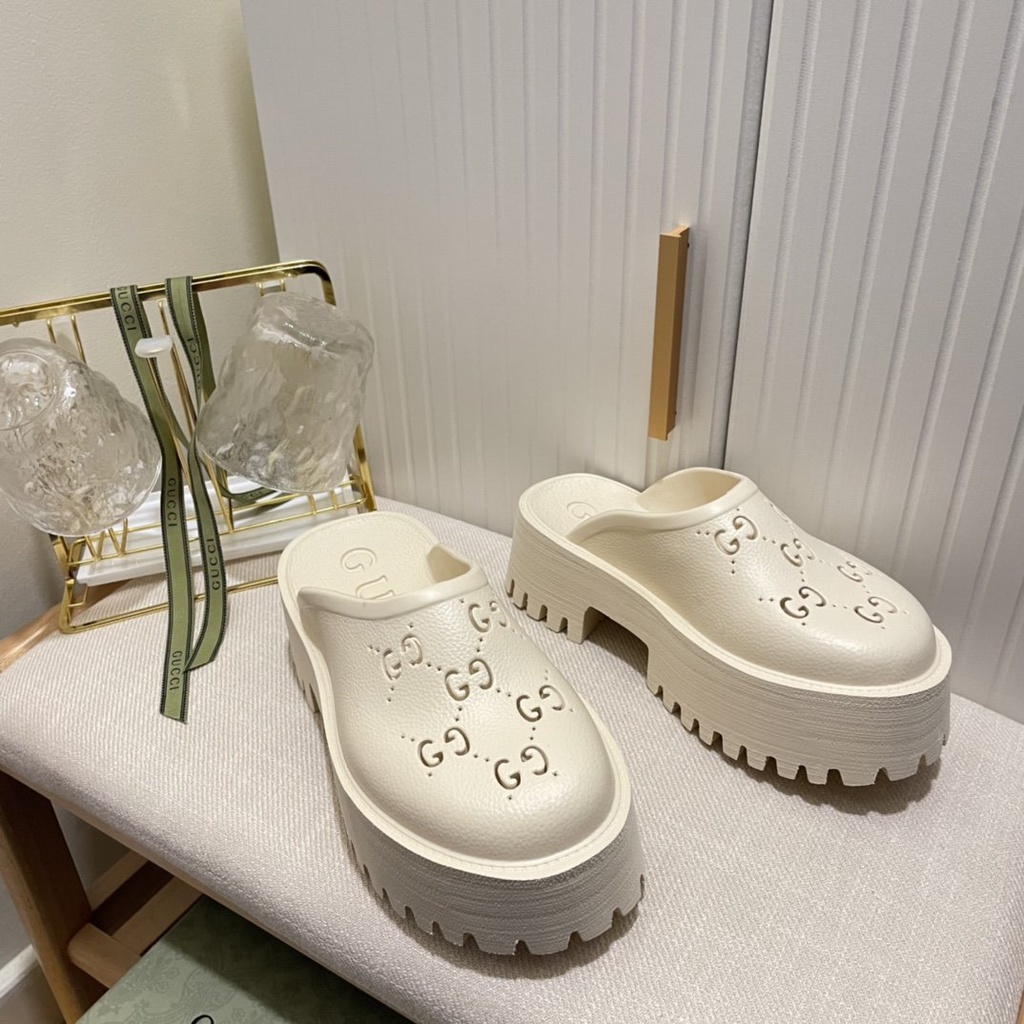 Đốm! Dép Sandal Gucc-i 2022 Đế Dày Thời Trang Cho Nữ 2