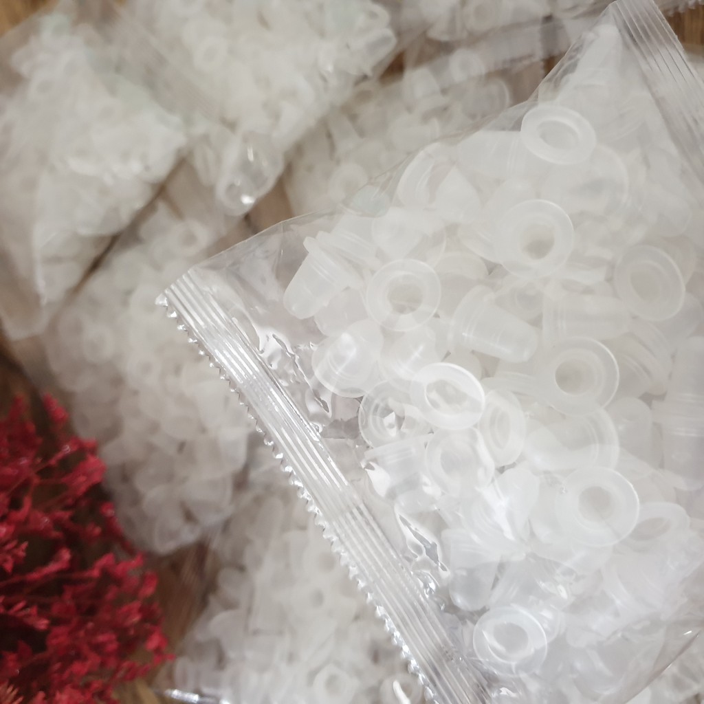 Chum silicon đựng mực xăm, chum đựng tê, keo nối mi