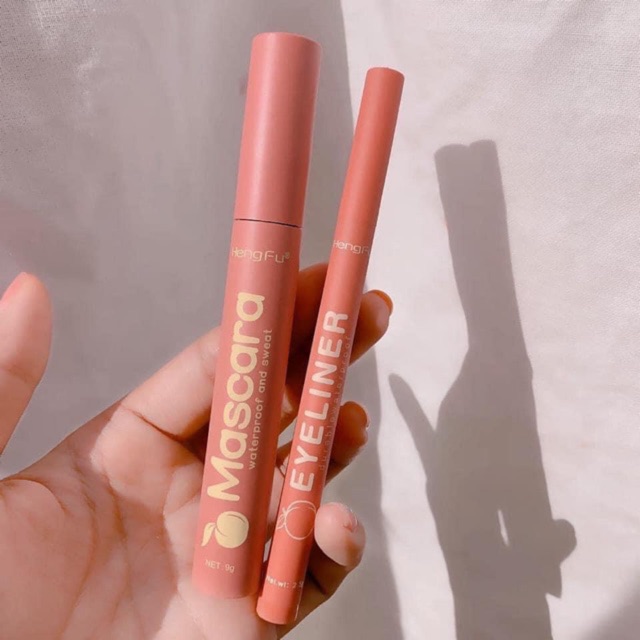 Bộ mascara + phấn phủ + kem nền HASAYA Kiss beauty