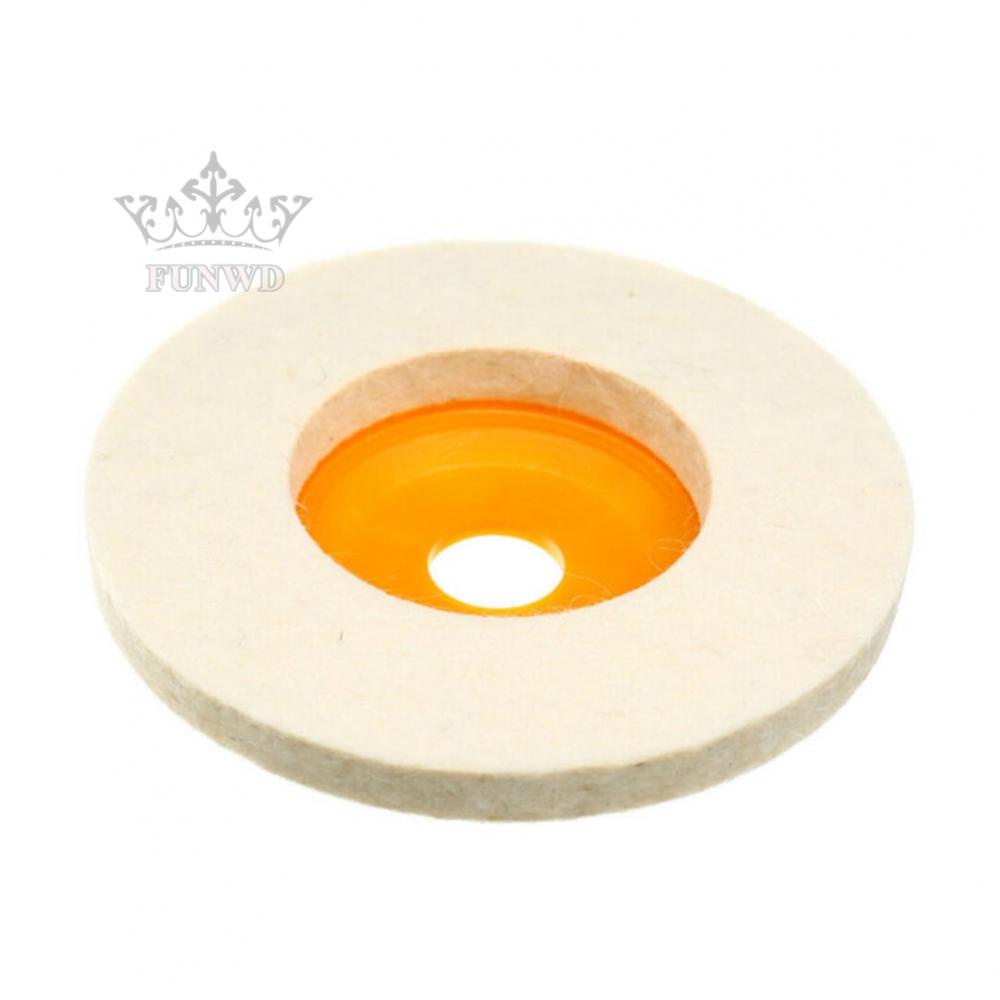 【FUNWD】4Inch 100mm Wool Polishing Wheel Buffing Angle Wheel Polishing Disc Pad Abrasive 100% brand new and high quality