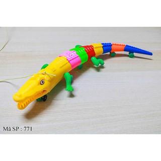 Đồ chơi cá sấu chạy pin