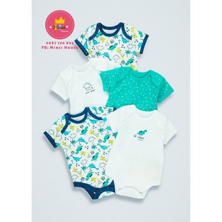 Hàng Auth nhập khẩu - Set body suit cao cấp cho bé unisex