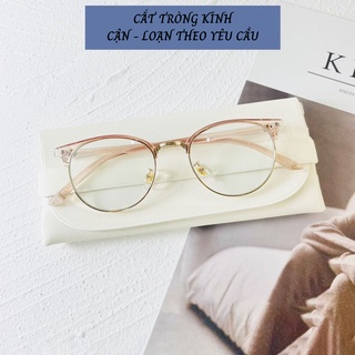 Kính gọng tròn - Kính cận nữ đẹp, thời trang phong cách Hàn Quốc