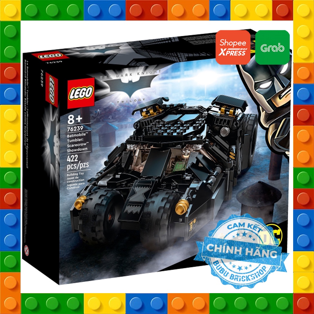 Lego Super Heroes 76239 - Batmobile Tumbler: Scarecrow Showdown - Bộ xếp hình Lego Xe Batmobile