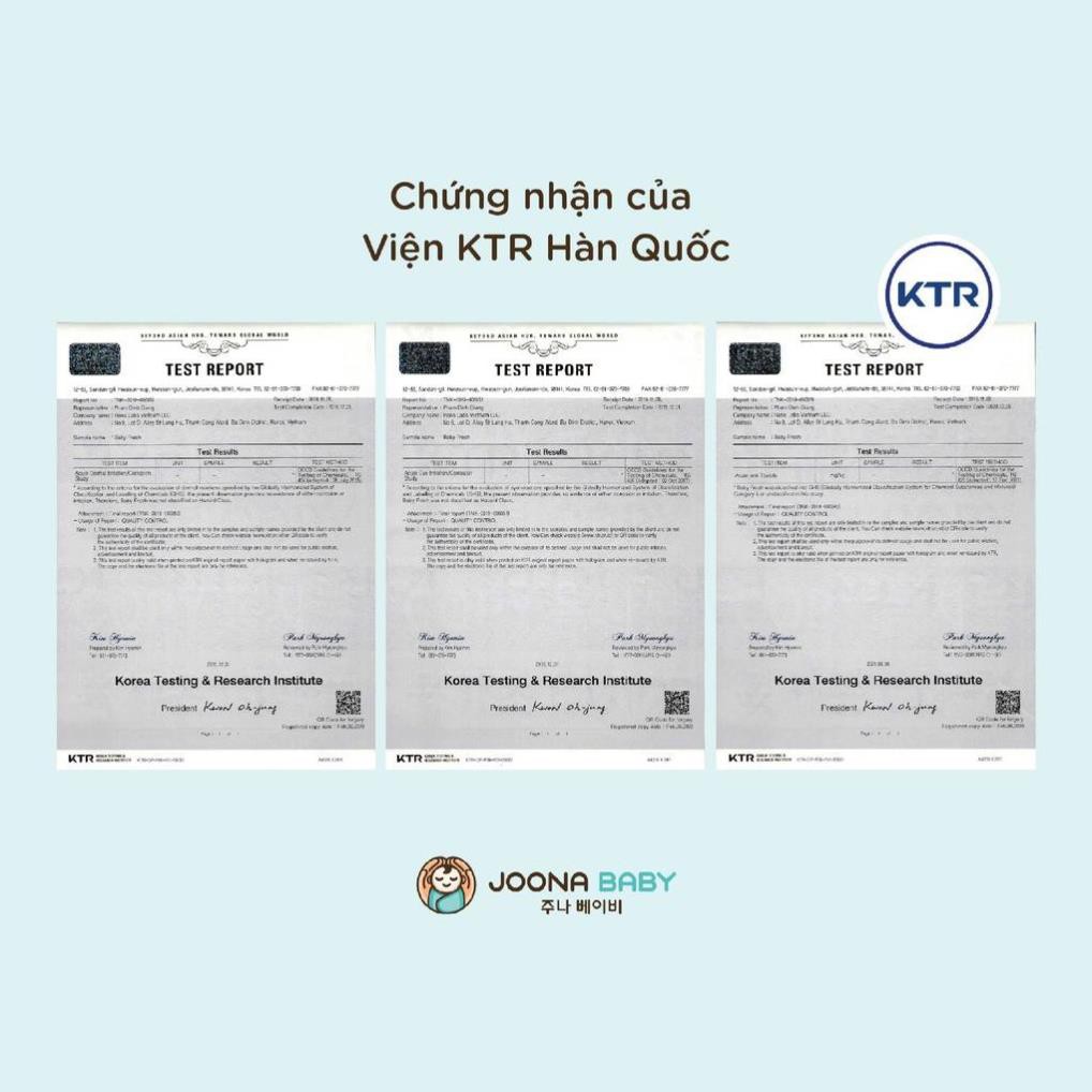 🍀 Xịt diệt khuẩn Baby Fresh - JOONA BABY, xịt khuẩn đồ chơi, rửa bình sữa cho bé - 55ml