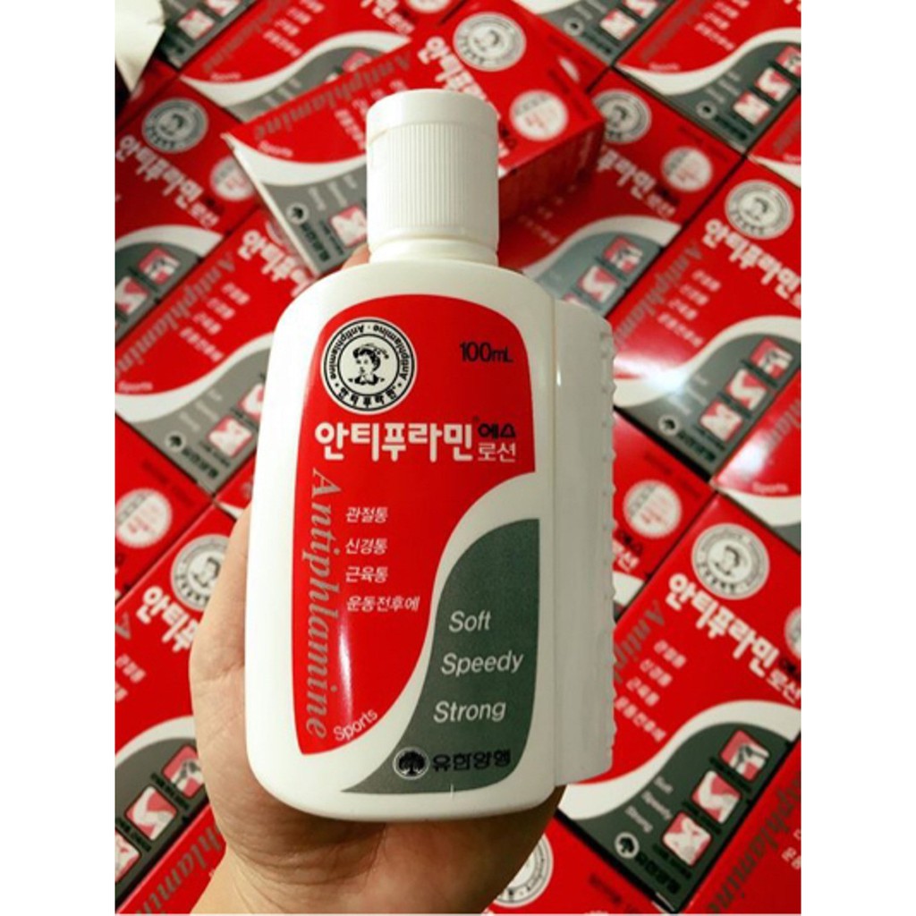 [HÀNG LOẠI 1] dầu nóng xoa bóp antiphlamine từ hàn quốc 100ml