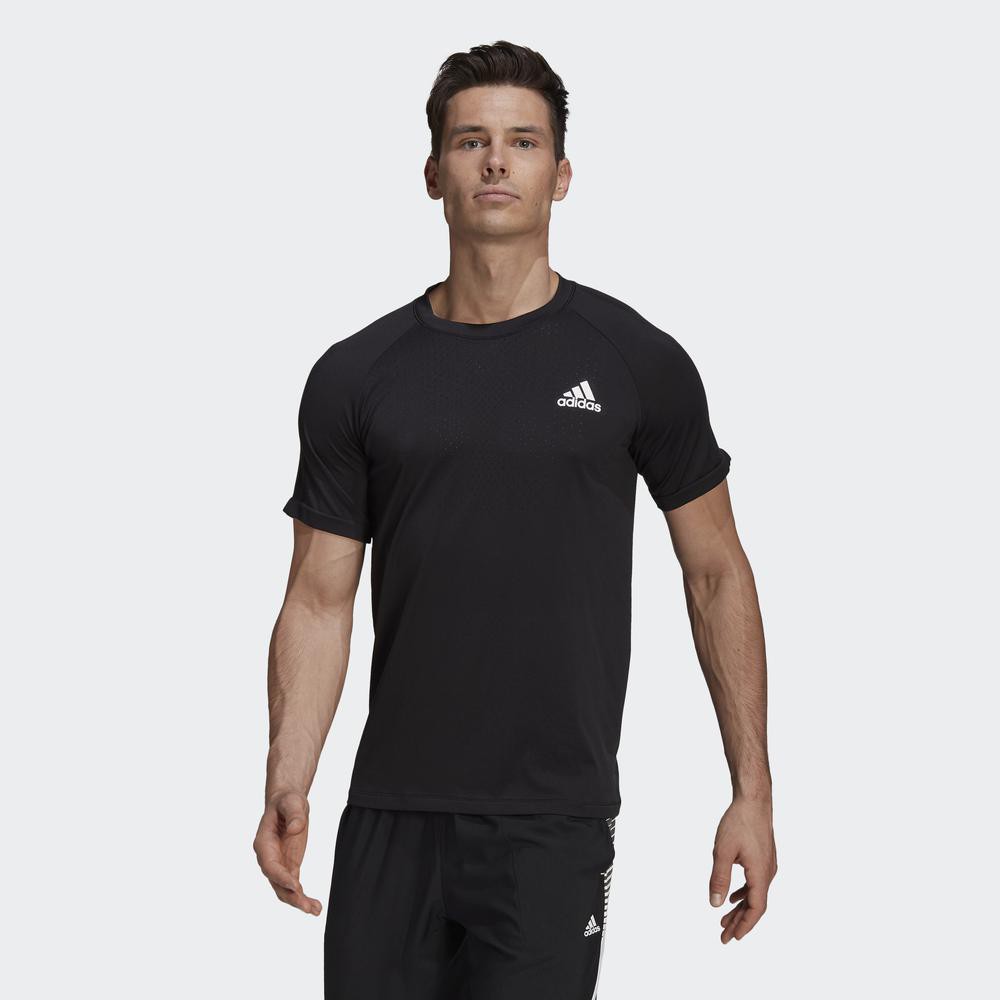 Áo Thun adidas TRAINING Không Đường May Aeroknit Đen GM2066