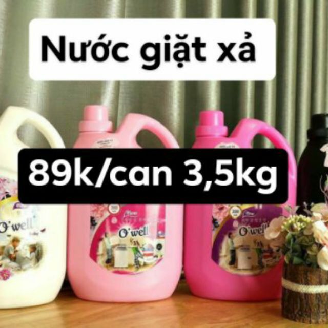 Nước giặt  xả owell  5 in 1 (3,5kg)