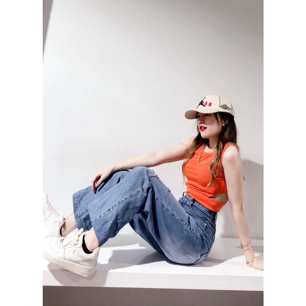 Mũ lưỡi trai thêu chữ Jordan, Nón kết form cứng cáp chuẩn store full box