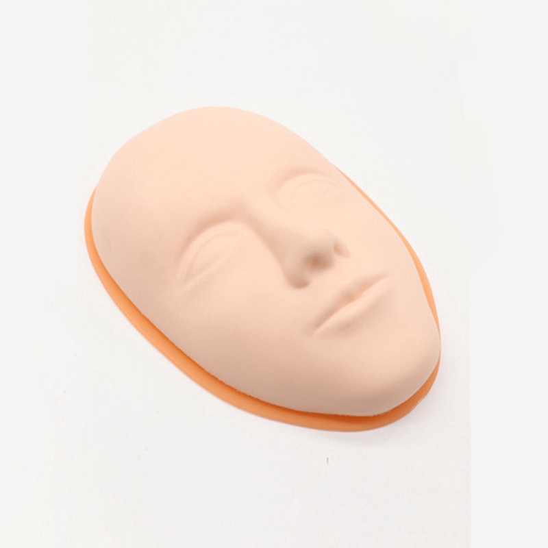 Đầu Ma Nơ Canh 5d Bằng Silicon Dùng Để Luyện Tập Trang Điểm / Xăm Lông Mày / Môi CEP