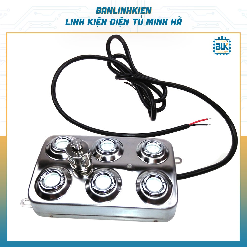 Vỉ Phun Sương Tưới Lan 6 Mắt 150W 48V10A làm mát, tạo độ ẩm cực kì tốt