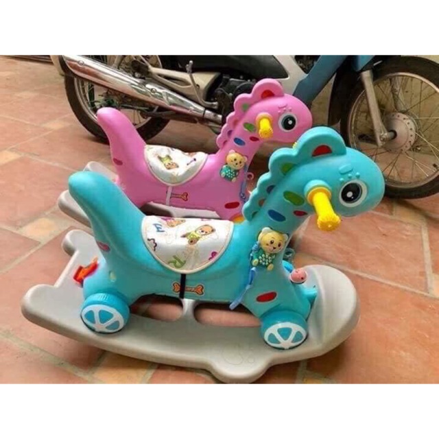 Ngựa bập bênh 2in1 đa năng