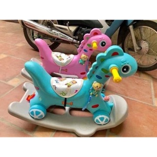 Ngựa bập bênh 2in1 đa năng