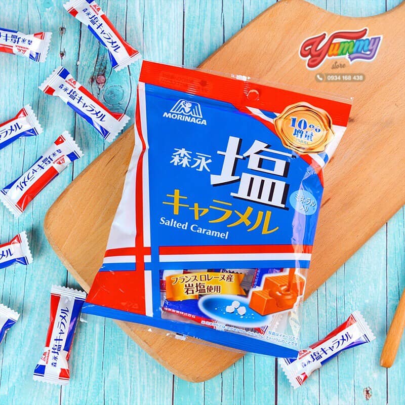 Kẹo Caramel Muối Morinaga