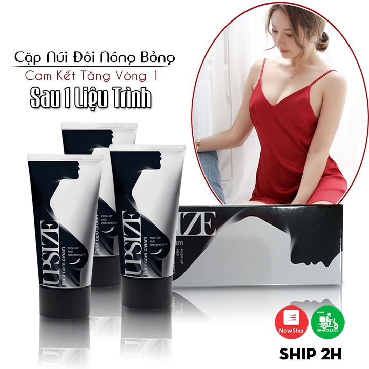 [Chính Hãng 1OO%] Liệu Trình 3 Tuýp Gel Massage Nở Ngực UPSIZE | Dòng Gel Tăng Kích Thước Vòng 1, Săn Chắc Căng Tự Nhiên | BigBuy360 - bigbuy360.vn