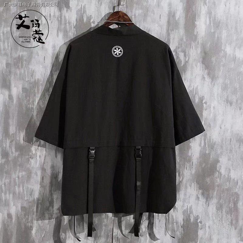 ✸Áo Khoác kimono Tay Lỡ Phong Cách Năng Động Trẻ Trung Dành Cho Nam