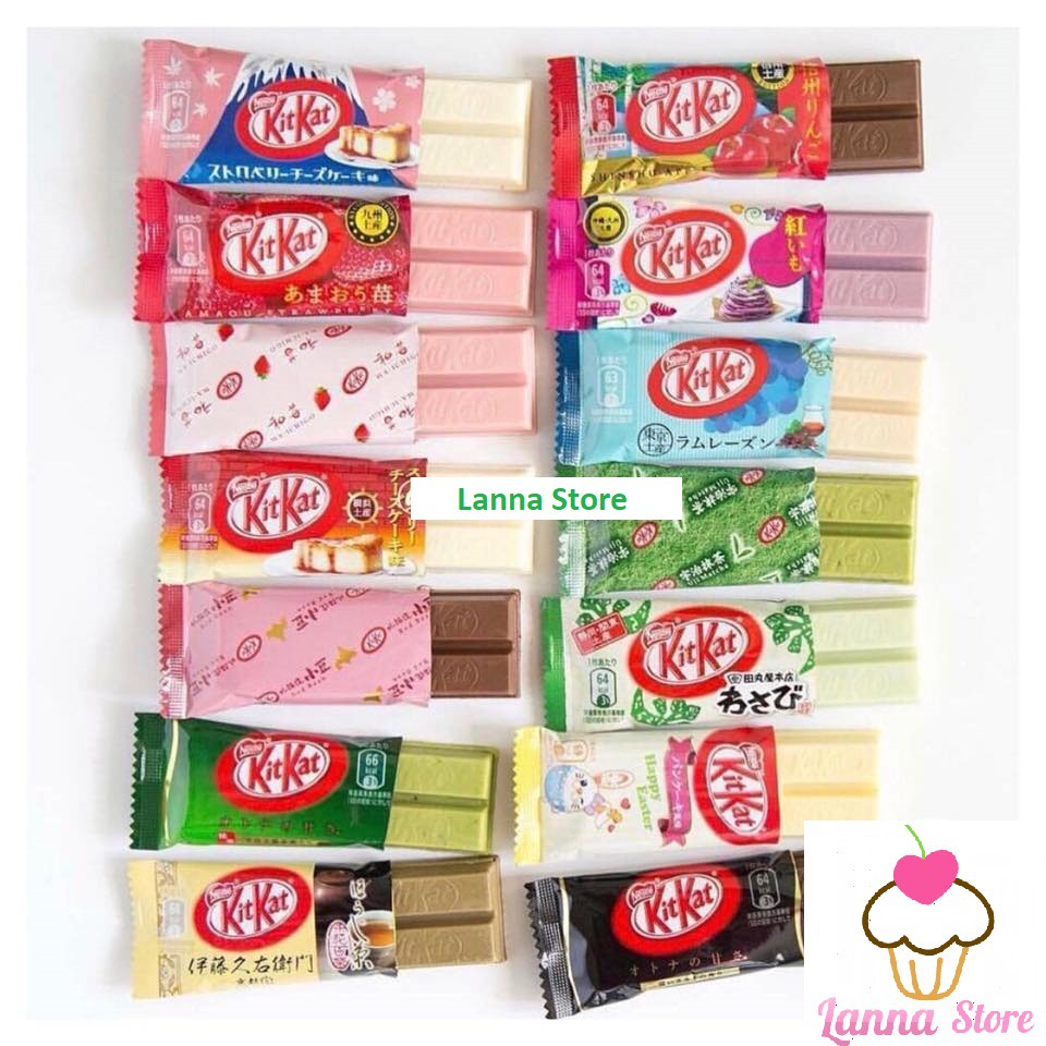 [SIÊU HOT] Tổng Hợp 18 loại KITKAT siêu ngon - NHẬT BẢN