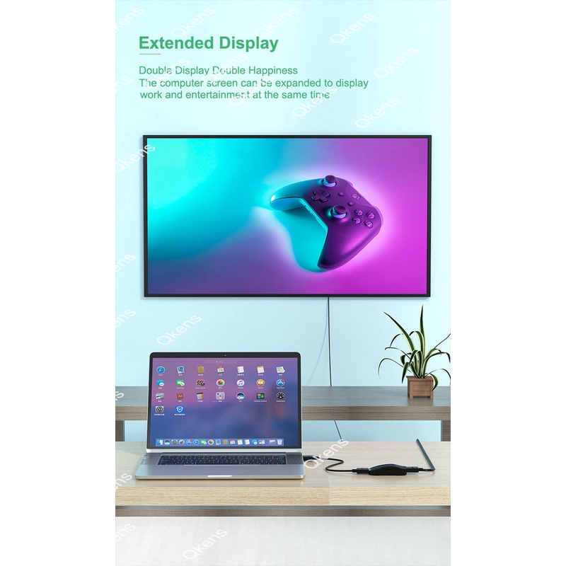 Cáp ChuyểN ĐổI Âm Thanh / video usb 3.0 Sang hdmi 1080p Cho MàN HìNh MáY TíNh / laptop / notebook / MàN HìNh tv