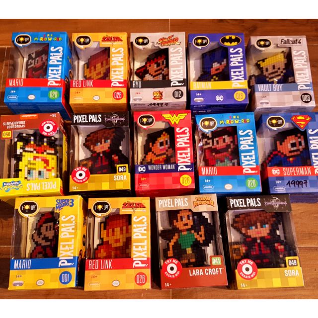 Mô hình 8bit có led Pixel Pals