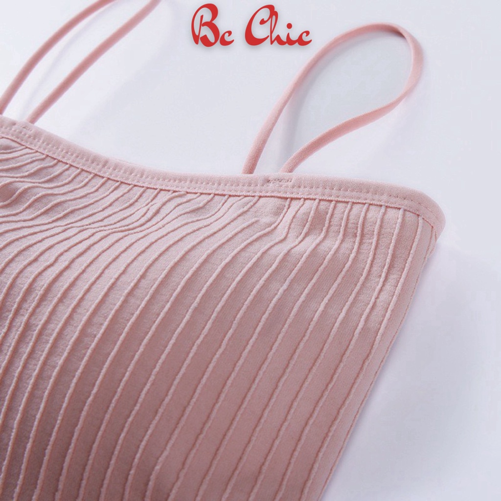 Áo Bra Nữ 2 dây hở lưng không gọng gợi cảm mẫu B809 BC_CHIC LINGERIE