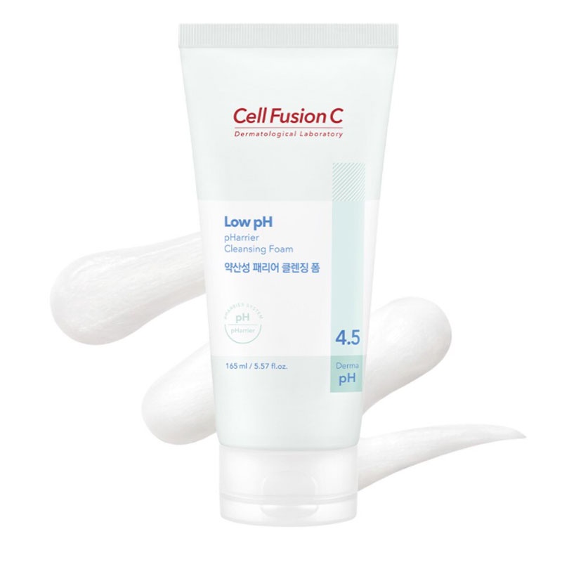 Cell Fusion C Low ph pHarrier Cleansing Foam 165mL k beauty skincare