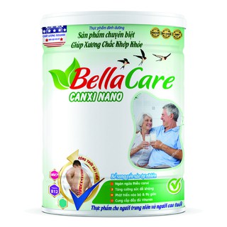 SỮA BỘT BELLACARE CANXI NANO- SẢN PHẨM CHUYÊN BIỆT GIÚP XƯƠNG CHẮC KHỎE-900G