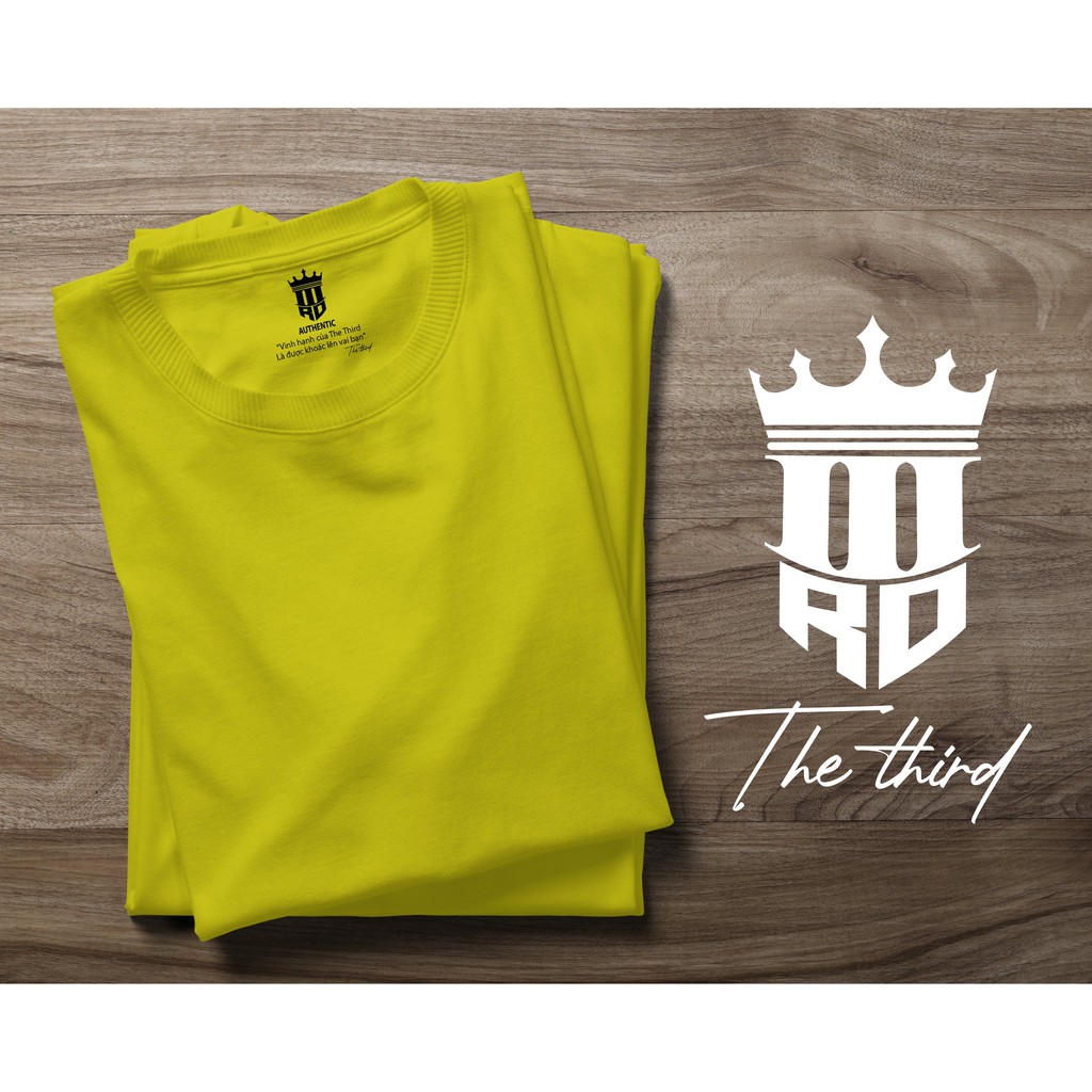 Áo thun nam cổ tròn The Third vải Cotton co giãn,dày dặn, form regular fit thoải mái | BigBuy360 - bigbuy360.vn