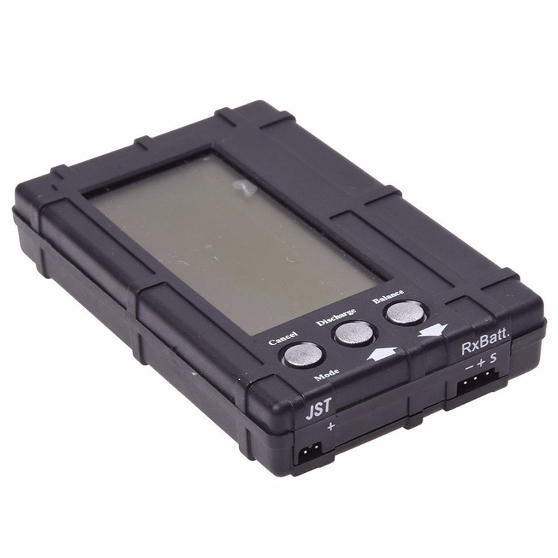 Thiết Bị Đo Điện Áp Pin Lipo Li-Fe 3 Trong 1 Màn Hình LCD RC 2-6S