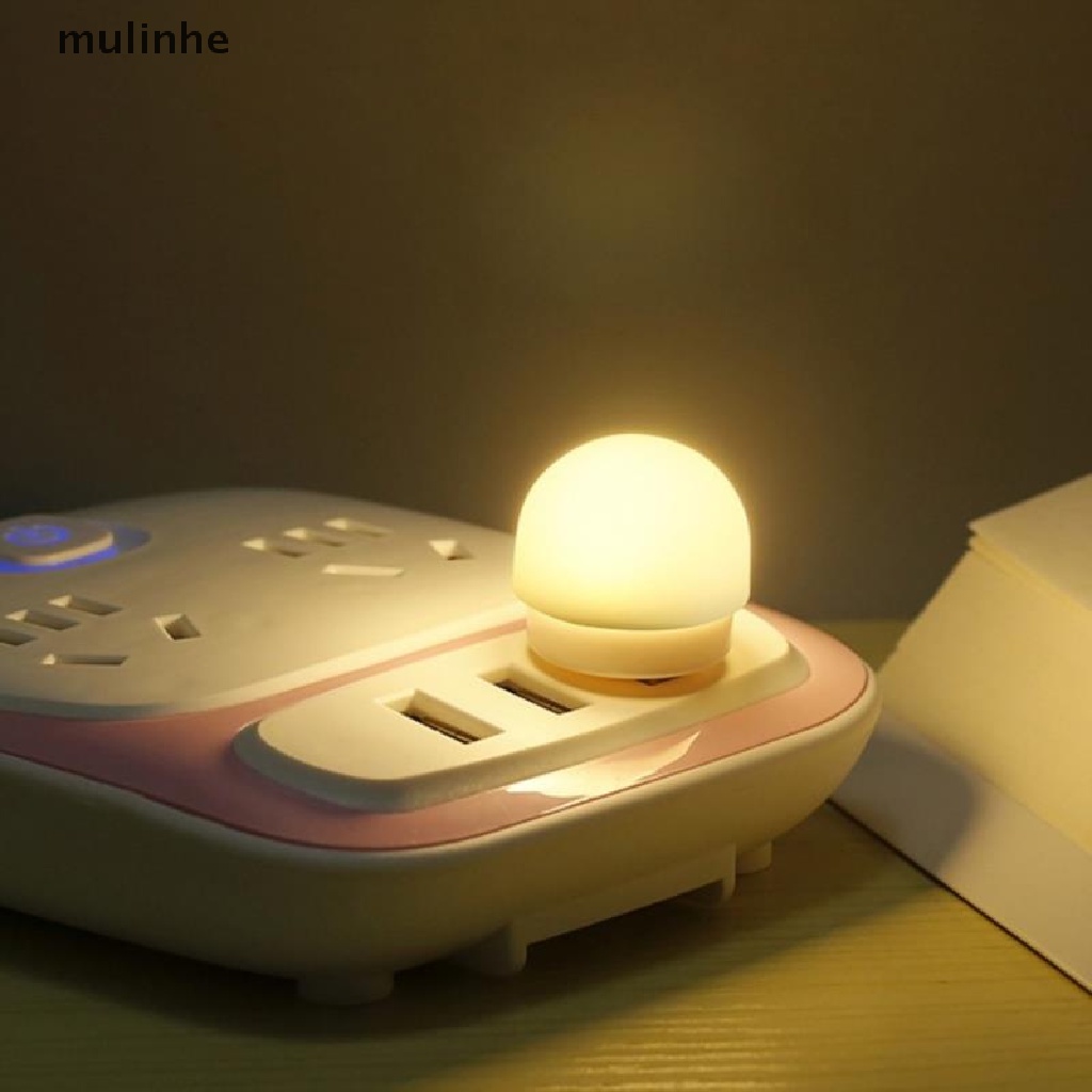 Đèn LED Tròn Nhỏ Cắm Sạc USB Di Động Đa Ứng Dụng
