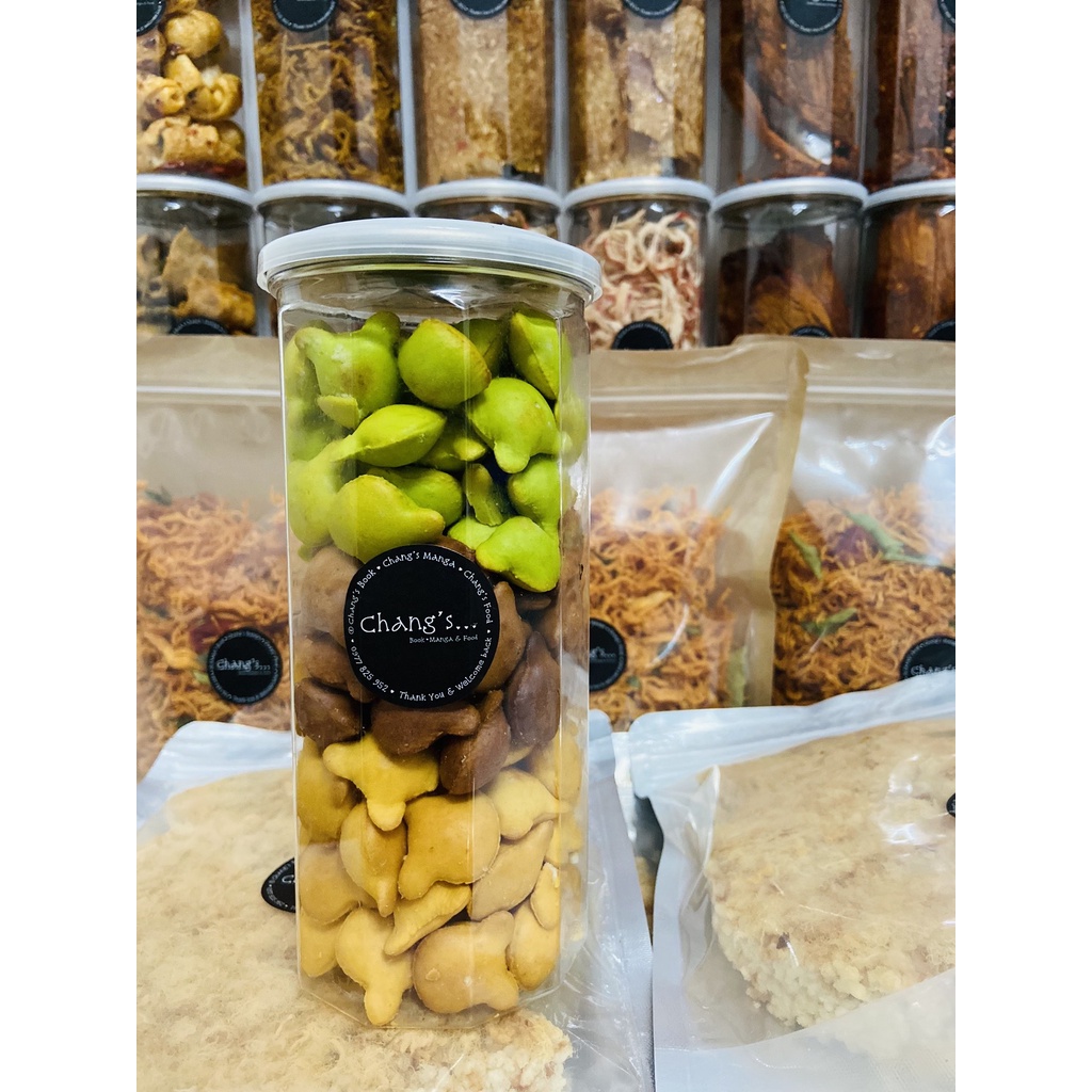 Bánh gấu 3 vị 450G Hủ Pet cao cấp - Chang’s Food