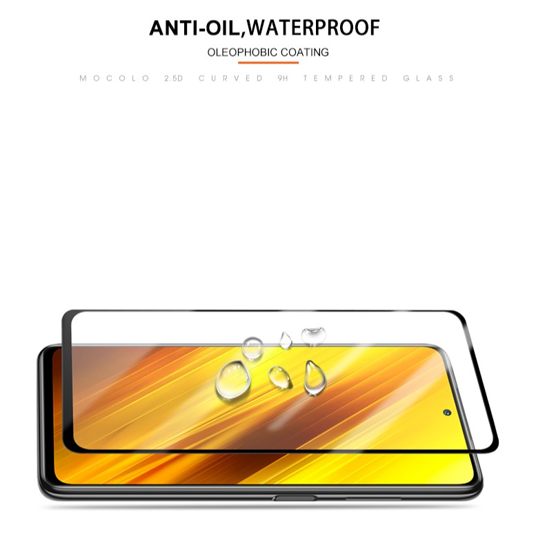 Cường lực FULL màn Poco X3/ Poco F3/ Poco X3 pro/ Poco X3 NFC/ Poco M3/ Poco F2 pro/ Poco X2 xiaomi cao cấp