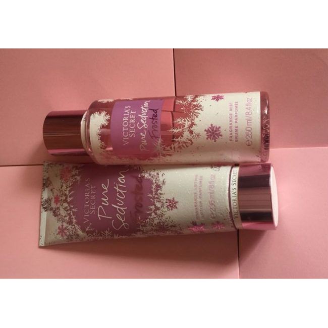 Victoria's Secret Frosted Fragrance Body Mist Limited Editon - 250ml Pure Seduction Frosted Mist