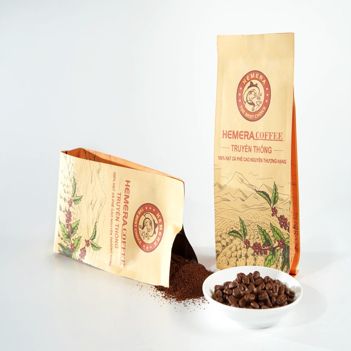 Cà Phê Truyền Thống Rang Xay Nguyên Chất 250gr (Hemera Coffee) | BigBuy360 - bigbuy360.vn