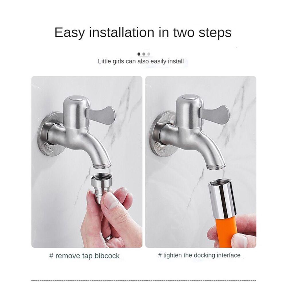 Daphs Đầu Nối Dài Vòi Nước Bồn Rửa Chén Xoay 360 Độ° Đầu Vòi Xịt Nước Dạng Xoay Tiện Dụng Chất Lượng Cao