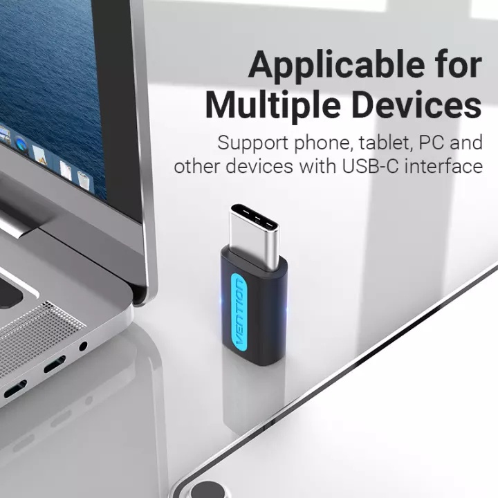 Vention Đầu Chuyển Đổi Type C Sang Micro Usb Cho Điện Thoại