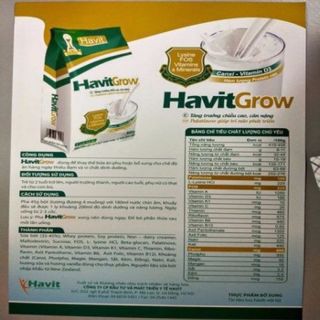 Sữa HavitGrow gói 900g