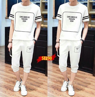 Bộ thể thao nam quần lửng