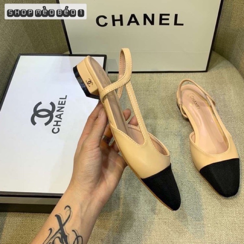 Sandal channel đế bệt spsl fullbox