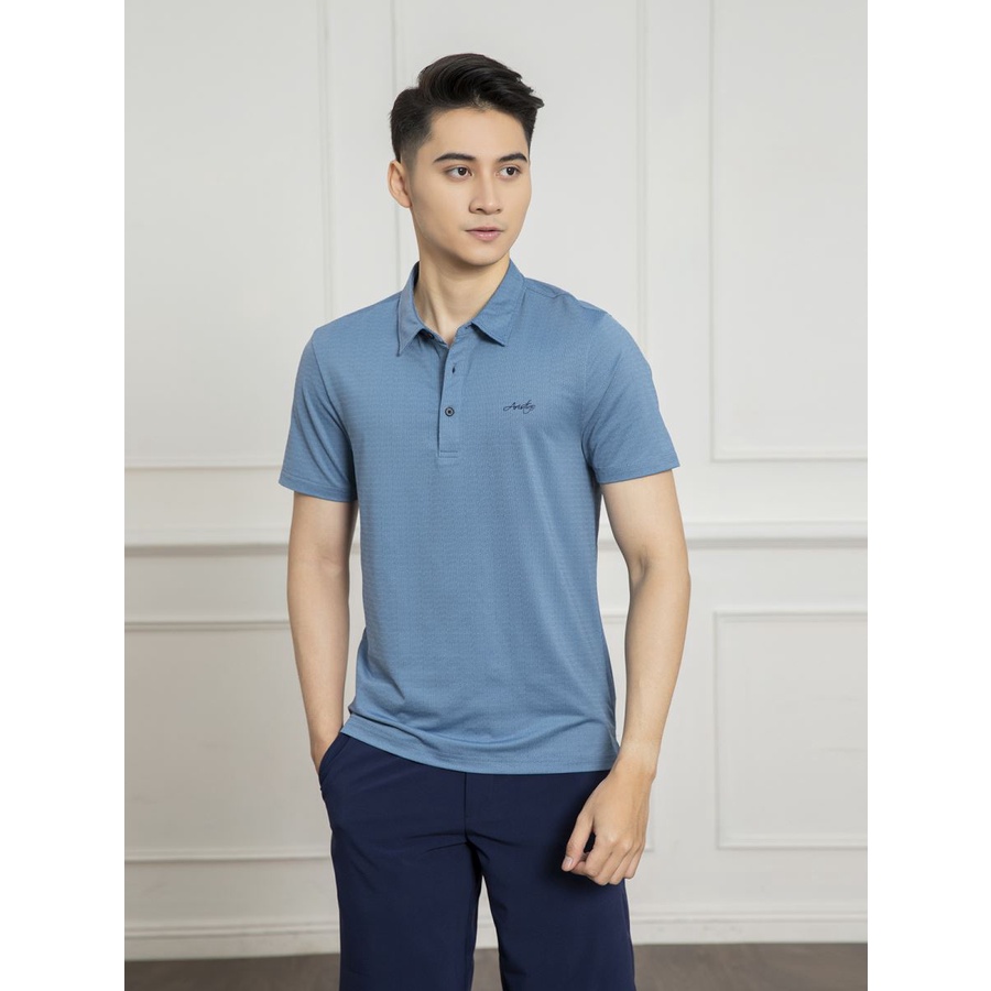 Áo Polo, Áo Thun Nam Có Cổ ARISTINO Cao Cấp - APS032S1 Chống Nhăn, Hạn Chế Bám Bụi