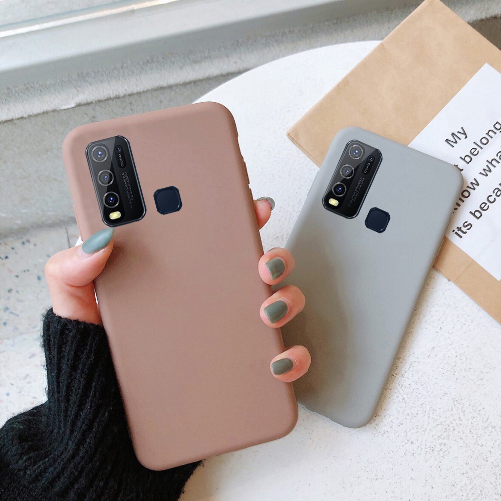 Ốp Điện Thoại Silicone Mềm Màu Kẹo Cho Vivo Y50 Y30 Vivo Y50 Y30 Cases Y 50 Y 30