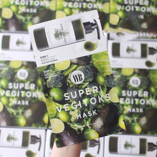 Mặt nạ rau củ Super Vegitoks Mask thải độc da(Hàn quốc)