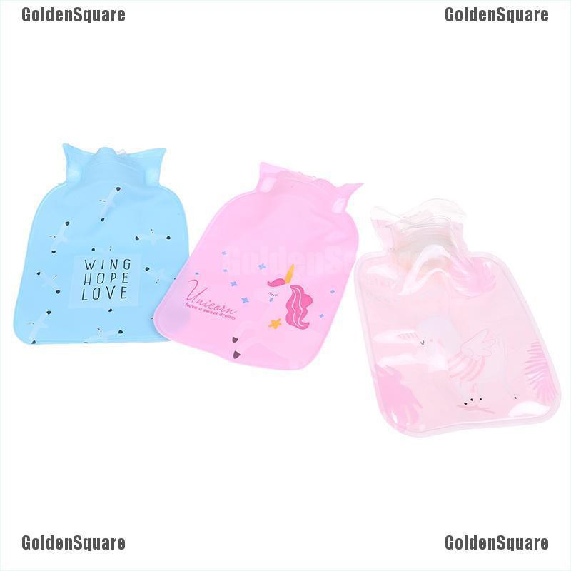 Túi Chườm Nóng Bằng PVC Mini In Họa Tiết Hoạt Hình Dễ Thương