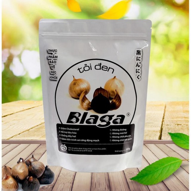 Tỏi Đen BLAGA Túi 500g, Tỏi Đen Một Nhánh