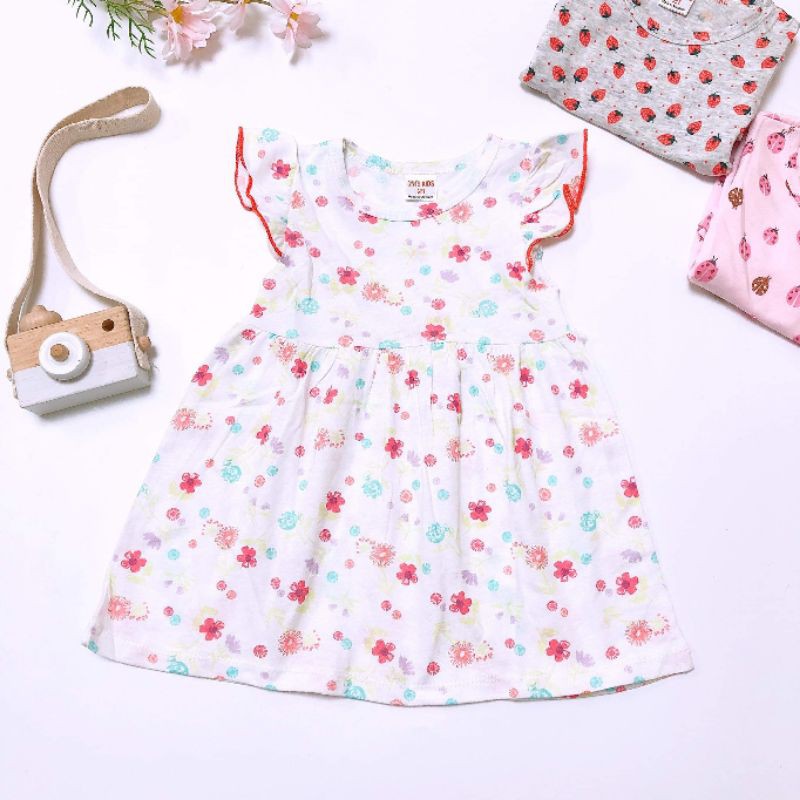 (Chọn mẫu) Váy Đầm Cánh Tiên Cho Bé Gái Chất Cotton Mềm Mịn Họa Tiết Siêu Dễ Thương- PoSam Kids